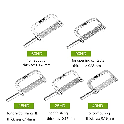 Teptoarch Orthodontic Interproximal Enamel Reduction Ipr Double Sided Automatic Strip 15 Hd -90Hd Material #TOP2
