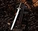 Conan The Barbarian Sword,42 '' Handmade Atlantean Swords 1095 Carbon Steel Brass Fittings, Full Tang, Cow Hide Leather Sheath Viking sw0rd of King 7.5 lbs Gifts for Men (Conan Atlantean Sword)