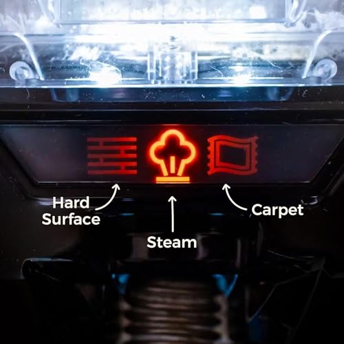 Image of BISSELL Crosswave HydroSteam Multi-Surface Corded Upright Vacuum Cleaner for Floors & Carpets | Hydrosteam Technology removes Curry & Tough Stains | 2-Year Warranty | Cleaning Formula Incl