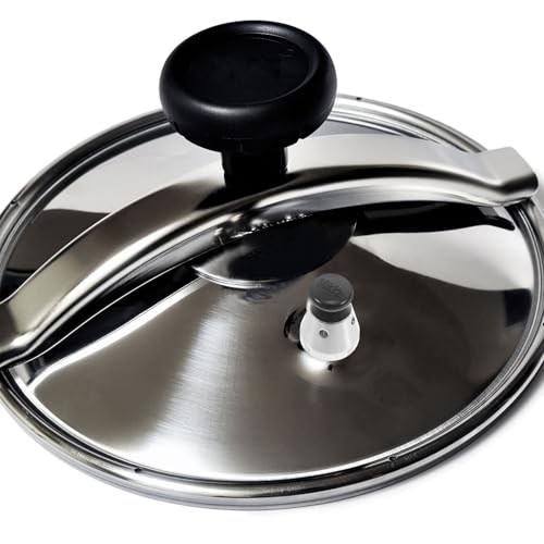 Luxshiny 1set Aluminum Alloy Pressure Cooker Replacement Parts with Anti-block Shield Vent Pipe and Pressure Regulator Valve Safe and Kitchen Appliance Accessories miniatura 6