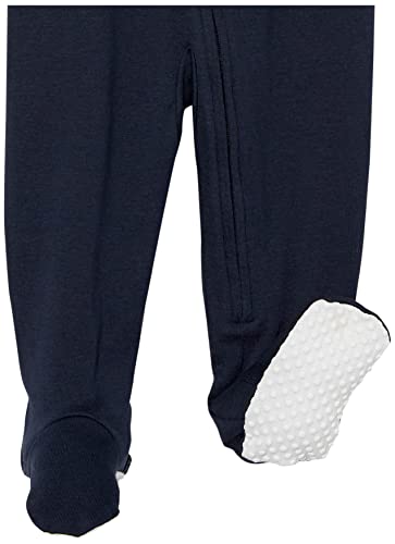 Amazon Essentials Unisex Toddlers and Babies' Cotton Snug-Fit Footed Sleeper Pajamas, Multipacks