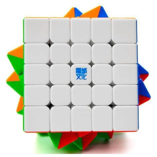 Image of MoYu AoChuang 5x5 V6 Single-Track Magnetic Speed Cube (60.5mm) | UV Coated Glossy Puzzle with Dragon Scale Design | Top-Tier Smooth & Stable 5x5 for Speedcubing