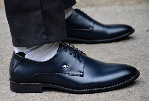 Image of AADI Men's Synthetic Leather Derby Formal Shoes