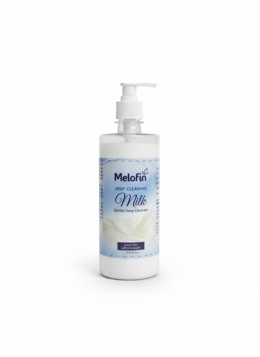 Melofin Cleansing Milk 500 ml | Gentle Makeup Remover & Facial Cleanser | Helps Remove Dirt, Oil & Surface Impurities | Soft Nourishing Cleansing for Daily Skin Care | Suitable for All Skin Types-image-23