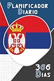  Planificador diario - 366 dias: serbia Planificador diario página al día, de enero a diciembre. 370 páginas - 6\' x 9\' (15,24 x 22,86 cm), un día en la ... Organizador para mujeres y hombres\"