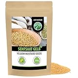 Alpi Nature Senfkörner gelb weiß 250g, Senfsaat gelb, gelbe Senfsamen, gelb Senf