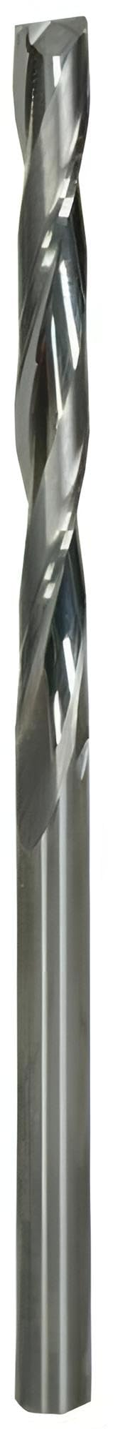 VHM - Fresa extra lunga, Z=2, lucidata, Ø 4 x 45 / 5 x 55 / 6 x 55 mm per schiuma (4,0 x 45 x 80 - d2 = 4 mm)