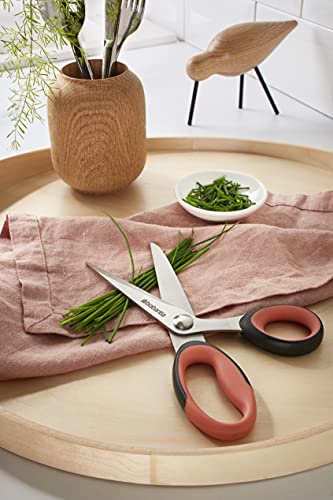 Brabantia 121746 Tasty+ Kitchen Scissors, Terracotta Pink (Pack of 5) - Image 5