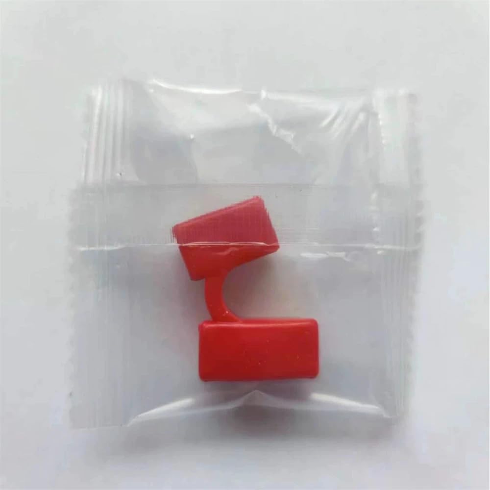 100 個の箸ヘルパー練習箸トレーナーヒンジコネクタ初心者用 - 色: Random col