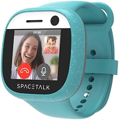 SPACETALK Adventurer 4G Kids Smart Watch Phone and GPS Tracker for Tracking Your Child, Safe Send & Receive List - SMS Text Messaging & Chats, SOS Button, 5MP Camera, School Mode, Bluetooth, Age 5-12
