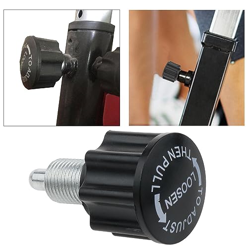 AYLIFU M16 Pop Pull Pin Knob Adjustment Fitness Pop Pull Pin Knob for Fitness Equipment,64×36.2mm/2.52×1.42inch, Bicycle Equipment, Black 2PCS