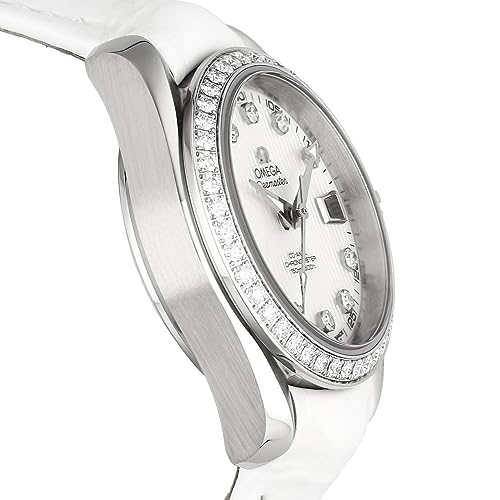 OMEGA Omega 231.18.30.20.55.001, white pearl2