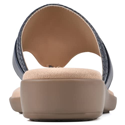Image of CLIFFS BY WHITE MOUNTAIN Women's Benedict Mini Wedge Sandal