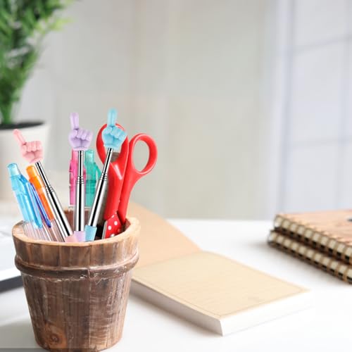 5 Stück Zeigefinger Stab, Ausziehbarer Handzeiger 69CM, Mini Edelstahl Lehrer Teleskopstange, Kann für Klassenzimmerinteraktionen, Vorträge, Konferenztraining, Lesen und Reden