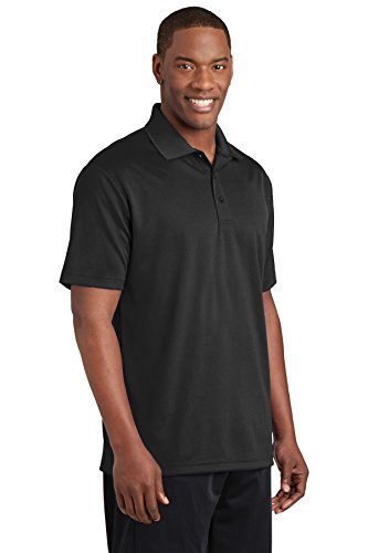 Polo Sport-Tek Unisex PosiCharge RacerMesh de manga corta con cuello, camiseta casual para hombre y mujer, ideal para trabajo y golf miniatura 5