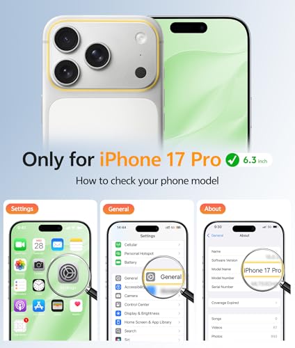 Image of FNTCASE for iPhone 17 Pro Case: [Compatible with Magsafe] Translucent Matte Cases with [Full Camera Protection] [Screen Protector] Military Grade Shockproof Protective Phone Cover - Light Moss