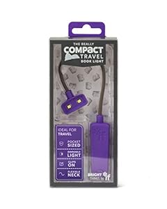 Bright Things by if Kompakte Reisebuchlampe Lila