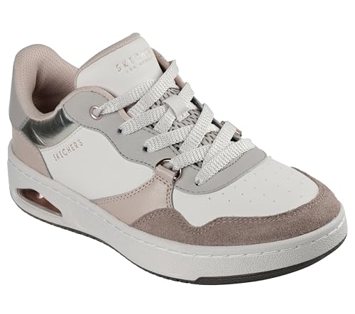 Skechers Uno Ctl-Subtle Shimmer, Scarpe da Ginnastica Donna, Tortora/Multicolore, 41 EU