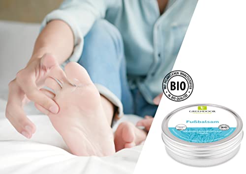 Greendoor balsamo piedi con burro di cacao, crema