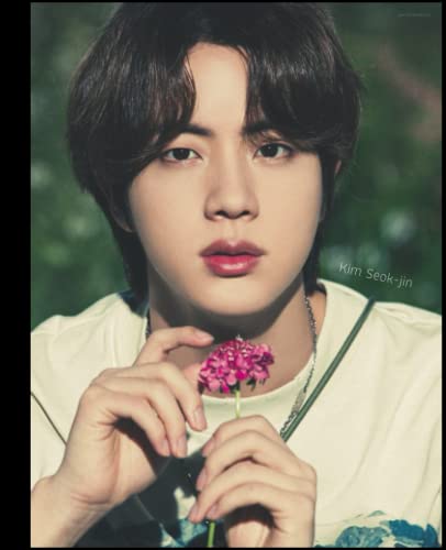 Kim Seok-jin: "BTS Composition Notebook | BTS Notebooks | BTS Merchandise Under 10 | Collage Ruled 100 Pages, 7.5"" x 9.25"" size | (BTS School Planner & Notebook) | BTS Notebook For Army School "