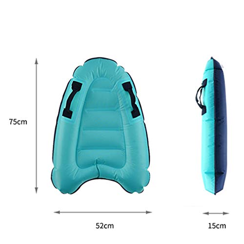 BESPORTBLE Cama inflável flutuante flutuante flutuante para férias na praia ao ar livre