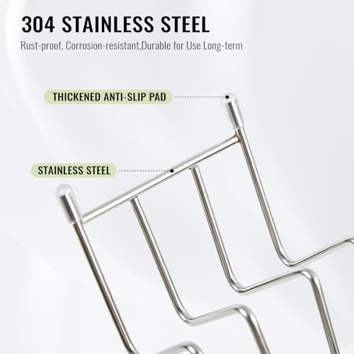 Image of Wavy Soap Dish for Shower，Stainless Steel Self Draining Shampoo Bar Holder with Drip Tray，Rustproof Quick Dry Organizer for Shampoo Bars Conditioner Bars & Bar Soap，Bathroom Kitchen Sink