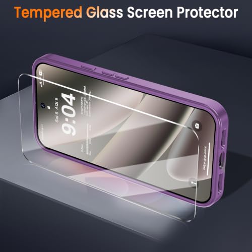 Image of WRJ Magnetic for Google Pixel 11 /11 Pro Case+Screen Protector, Purple