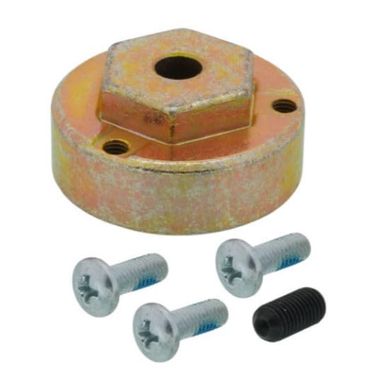 Hex and Round Hub with 5/16