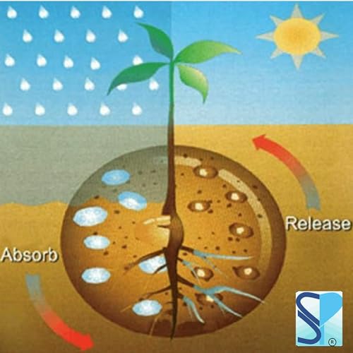 Hydrogel For Garden (225gm) | For agriculture home garden plants draught stress relief