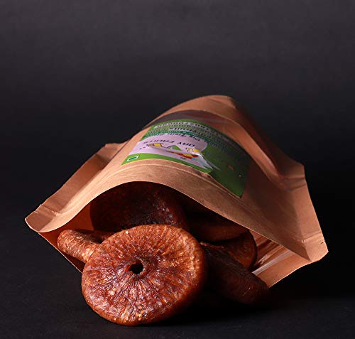 Image of Dried Figs (Anjeer) 400g | Naturally Sweet & Fiber Rich | Soft & Fresh Handpicked Dry Fruits | Healthy Snack | Leeve