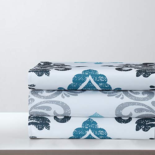 Plorary Blue Paisley Shower Curtain Polyester Durable Waterproof Bath Curtain Washable, Stall Size Shower Curtain Drapes Good With Rings For Home/Hotel, 60"X72" #TOP6