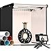 SAMTIAN Tenda Studio Light Box Kit 40 * 40 * 40cm Box Fotografico LED Bi Colore 3200-5600K Dimmerabile Set Fotografico Portatile Con Treppiede e 6x Sfondo (Nero/Bianco/Blu/Beige/Grigio/Rosso)