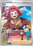 Zisu - 189/189 - Full Art Ultra Rare - Espada y Escudo - Brillo Astral