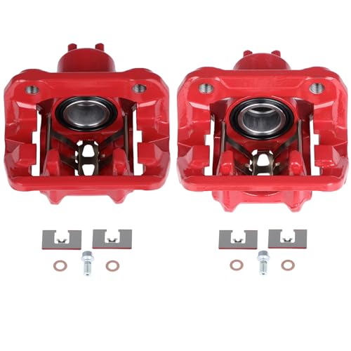 Image of cciyu Rear Left & Right Brake Calipers Assembly w /Bracket 19B6886 19B6887 2013-2018 For Acura For RDX,2012-2015 For Honda For Crosstour,2007-2016 For Honda For CR-V