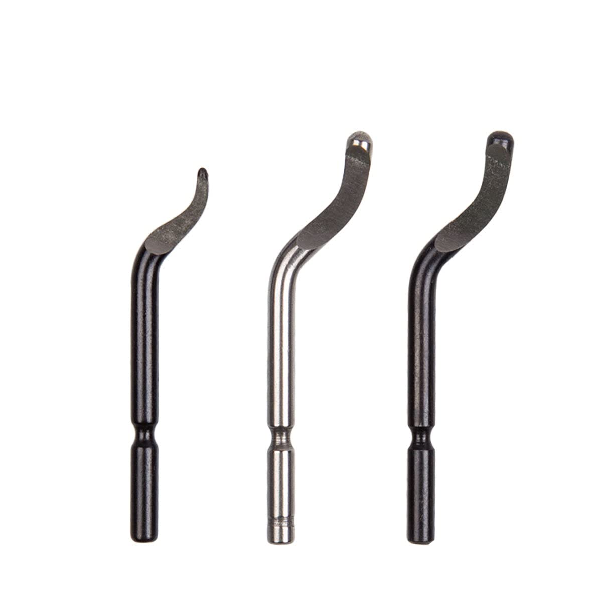 Acrux7 Metal Deburring Tool Kit, 15pcs Rotary Deburr Blades Set with