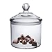Vinkoe Kitchen Cookie Jar, Candy Dish with Lid, Clear Acrylic Airtight Jar for Nuts, Cookies, Candy, Chocolate, 40 OZ