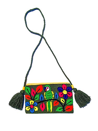 WAYUURS Bolso Étnico tipo Clutch. Estas Mochilas Colombianas y Bolsos 100  Originales