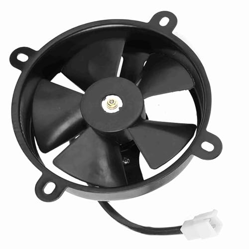 Ventilador De Refrigeración Eléctrico Para 12 Voltios Con Amplia Compatibilidad para Motores de y 200cc Ideal para Quad Bike y Vehículos Off Road Tamaño 16x15x7 cm 6 Pulgadas Termo