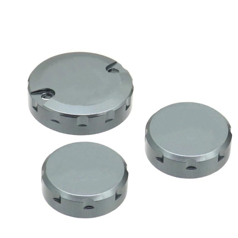 Bouchon de réservoir frein pour Ducati en aluminium anodisé or - 3