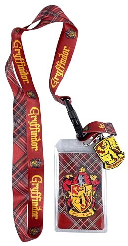 Cordon Harry Potter Gryffindor Loungefly idéal pour badge de bureau et clés