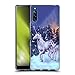 Head Case Designs Oficjalnie Licencjonowany Tiffany"Tito" Toland-Scott Jednorozce zimowe Sztuka Boze Narodzenie Soft Gel Case Kompatybilny z Sony Xperia L4