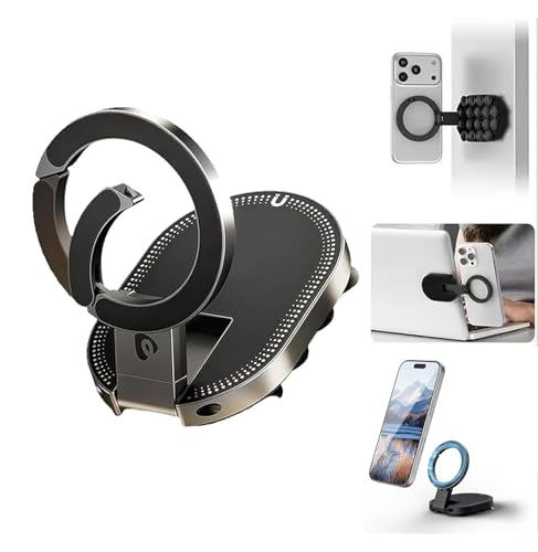 Support de téléphone magnétique universel pliable avec ventouse pour voiture