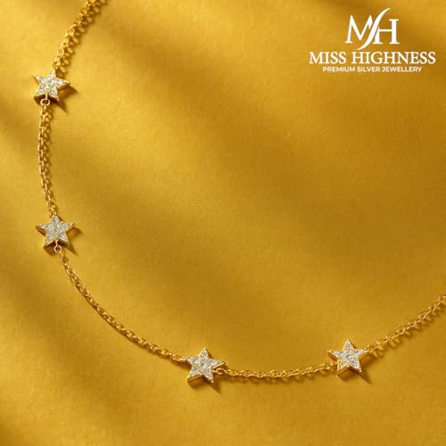 Image of Miss Highness 925 Silver Leaf Pendant Necklace for Women & Girls | Minimal Daily Wear | Silver Jewellery With Authenticity Certificate | Gift for Girlfriend Wife | With Chain Pendant
