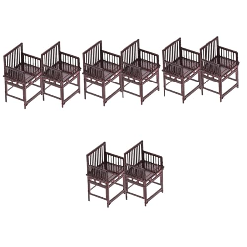 BESTonZON 8 Pezzi Mini Modello Di Sedia Decorazioni Per La Casa D\'Epoca Accessori Per La Casa Accessori Della Bambola Casa Di Bambola Mini Sedia Casa Di Bambola Mini Sedia D\'Epoca Vintage