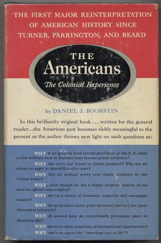 The Americans 0394495888 Book Cover