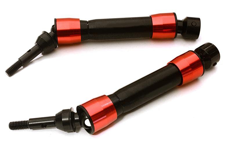 Integy RC Upgrades for Traxxas 4X4, V2XHD Steel Front Universal Driveshaft(2) for Traxxas 1/10 Slash & Stampede 4X4