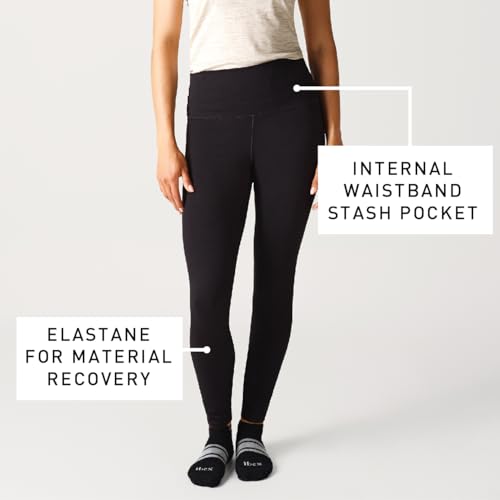 IBEX Women's Enduro Tights | Merino Wool Leggings with Pockets for Women | High Waist Workout Leggings | Thermal Wool Pants2