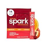 AdvoCare Spark - Energy Drink Mix - Vitamin & Amino Acid Supplement - Supports Energy & Focus* - Portable Immune Support* - Sugar-Free - Cranberry Peach Orange, 14 Stick Packs (3.5 oz)