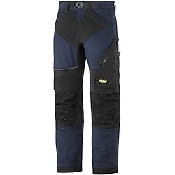 Snickers Pantalones Snickers Workwear Snickers Hose Pantalones, Navy Blue/Black, 58 Unisex Adulto