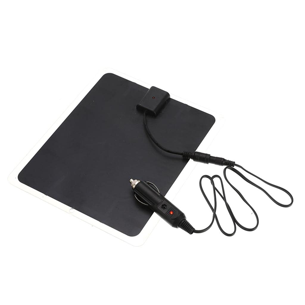 Générateur Portable pour Batterie avec Panneau Solaire 20W Pliant USB Chargeur pour Batterie Automobile 12V Antiretour Intégrée Panneau IP65 Wat